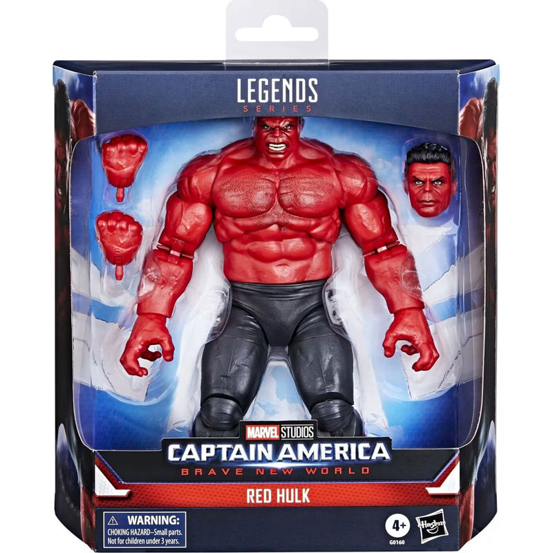 Hasbro Captain America: Brave New World Red Hulk Deluxe Figure 15cm G0160
