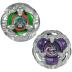 Hasbro Beyblade X Dual Pack Set Yell Kong 3-60GB and Helm Knight 5-80T Top