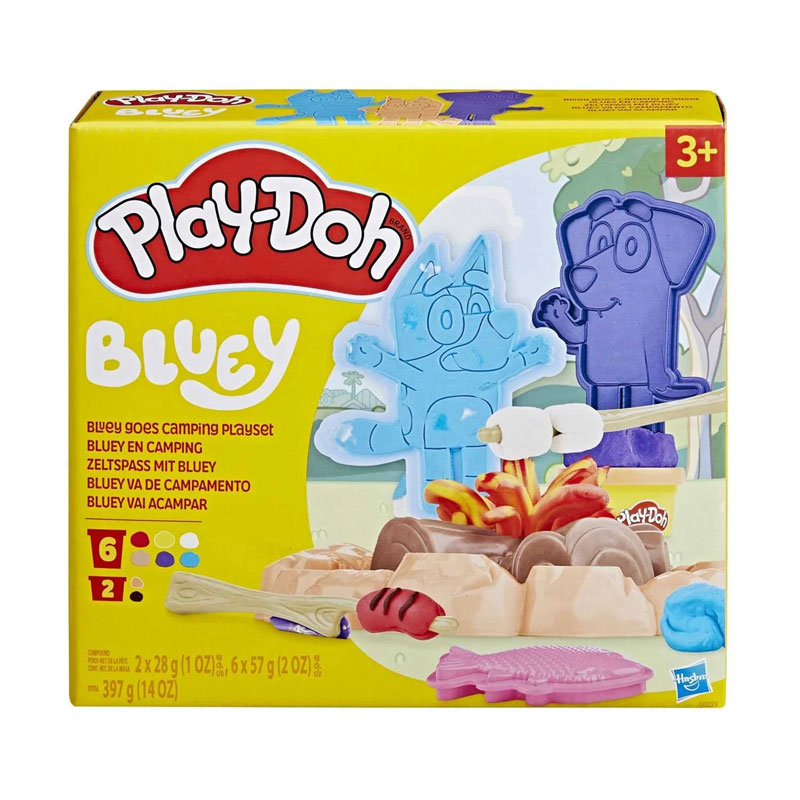 Hasbro Play-Doh Bluey Goes Camping Playset G0229