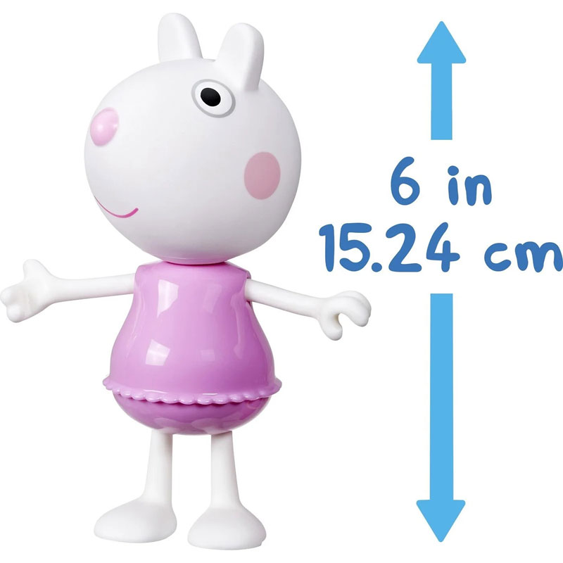 Hasbro Peppa Pig & Friends Φιγούρα Dress Up Suzy Sheep 15cm