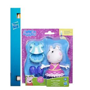 Λαμπάδα Hasbro Peppa Pig & Friends Φιγούρα Dress Up Suzy Sheep 15cm