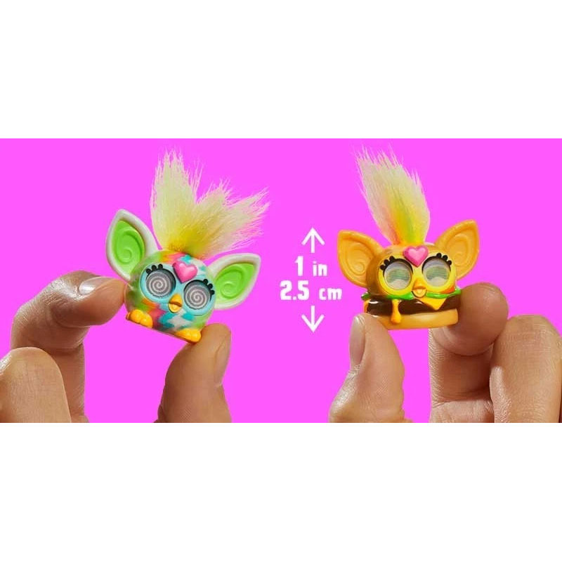 Hasbro Λούρτρινα Furby Minis 2,5cm - Σχέδια G0457