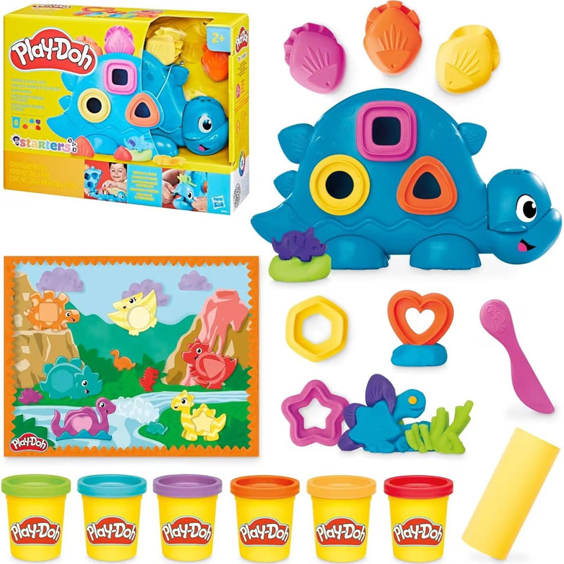 Hasbro Play-Doh Doh Starters Shapes and Colors Dinosaur G0491