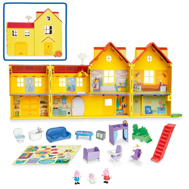 Hasbro Peppa Pig Peppa's Big Family House Playset G0508