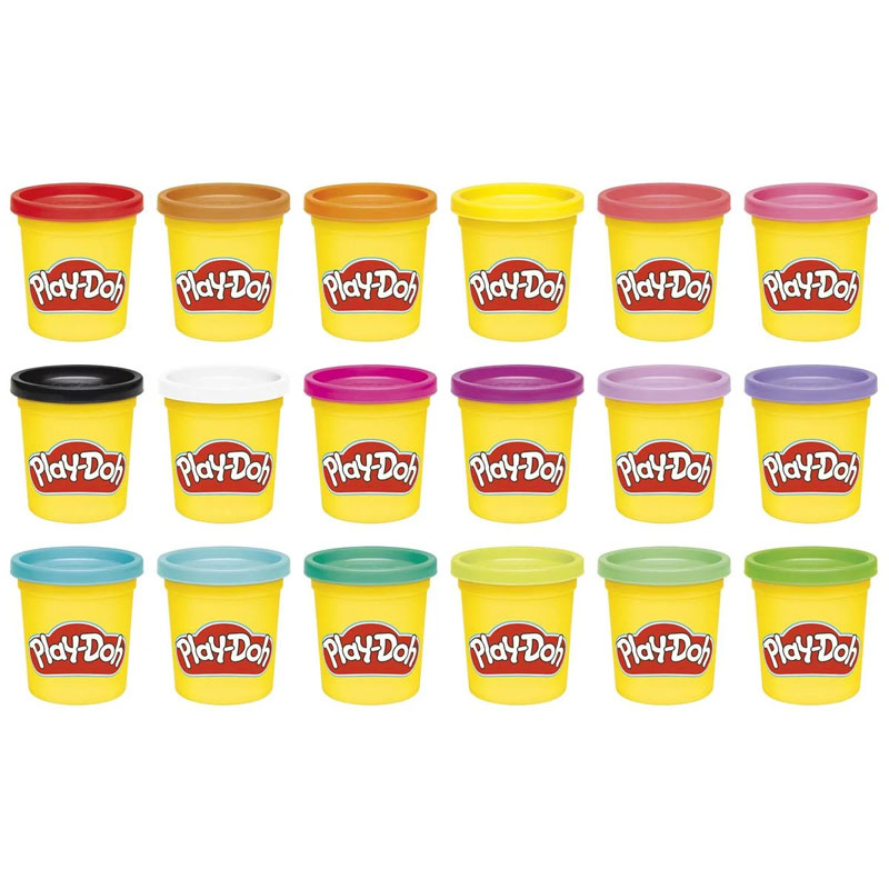 Hasbro Play-Doh Imagine Anything 18 βαζάκια G0522