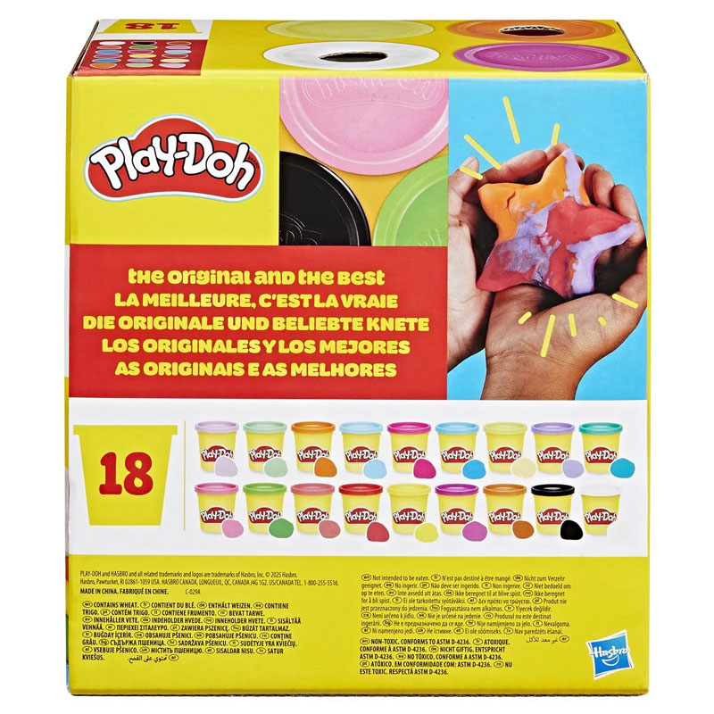 Hasbro Play-Doh Imagine Anything 18 βαζάκια G0522