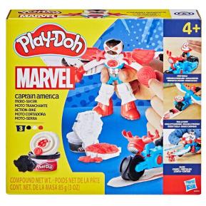 Hasbro Play-Doh Marvel Captain America Moto-Slicer Playset G0555