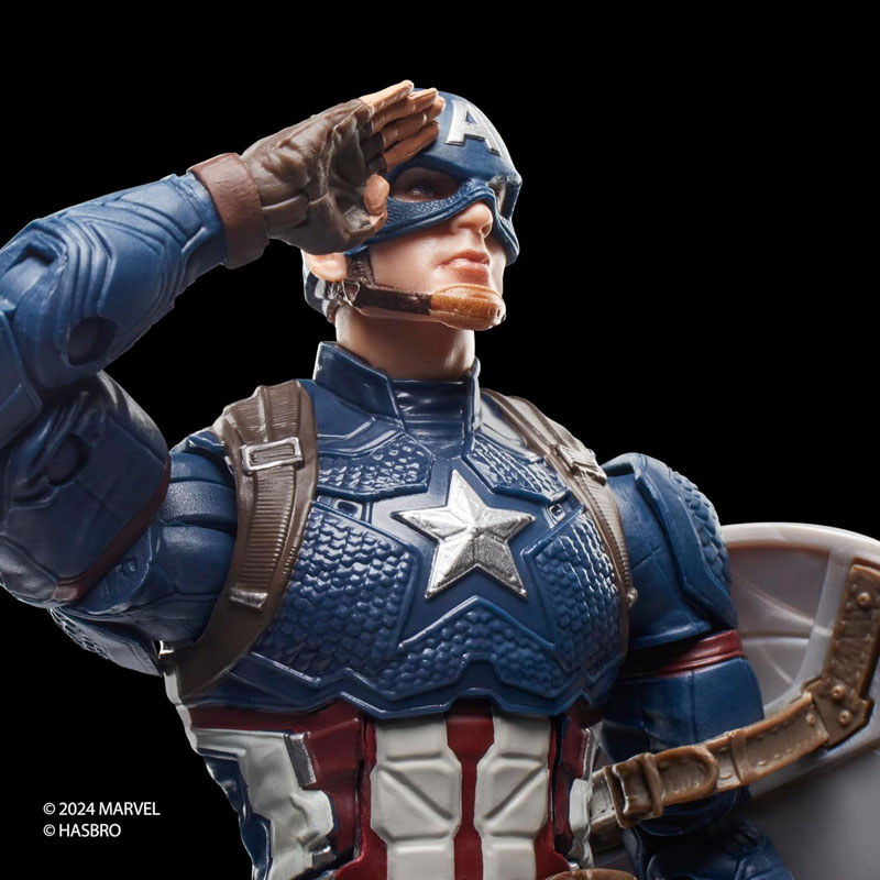 Hasbro Marvel Legends Series Avengers: Endgame Collectible Captain America Action Figure 15cm G0607