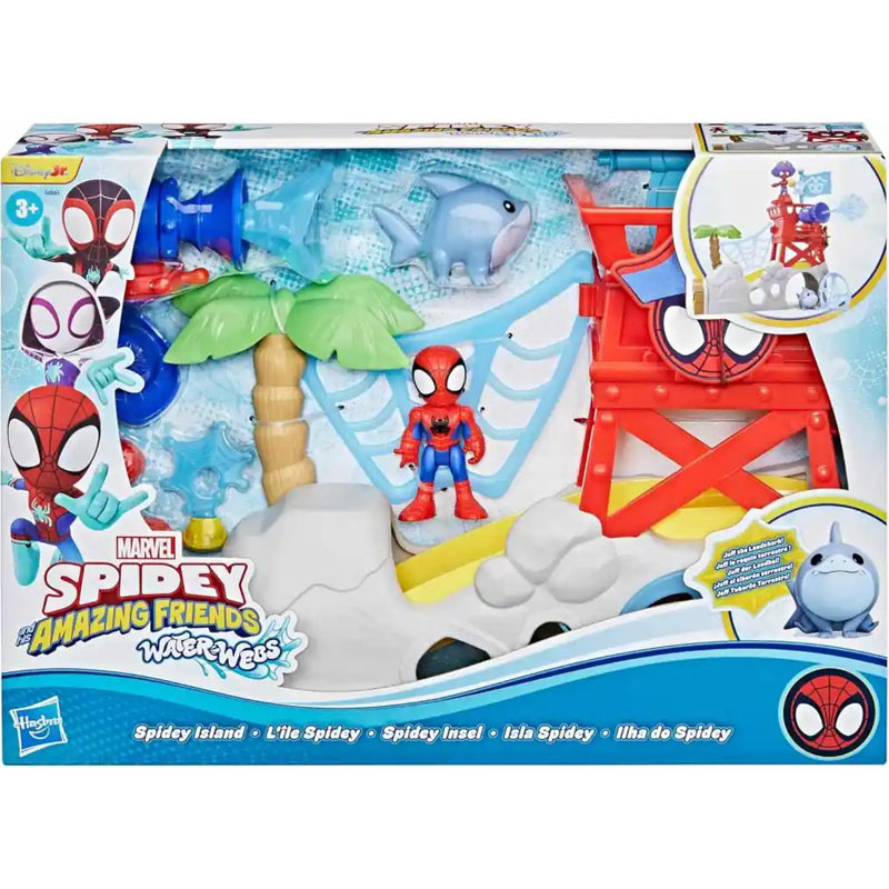 Hasbro Spiderman Spidey And His Amazing Friends Spidey Island Playset G0665