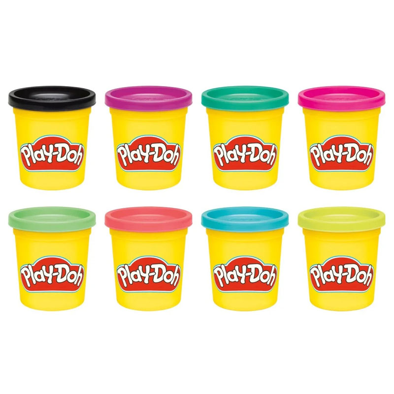 Hasbro Play-Doh Vibrant 8 Pack