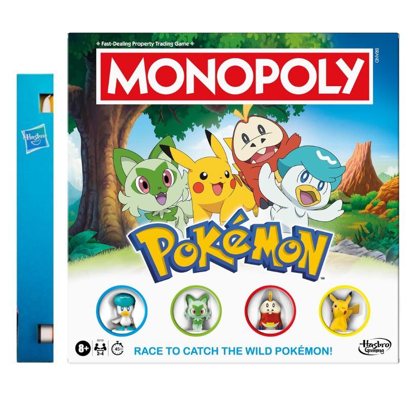 Monopoly Pokémon Edition Board Game G0716