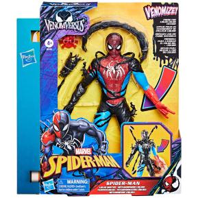 Λαμπάδα Hasbro Marvel Spider-Man Venom vs Spider-Man Liquid Shifter Φιγούρα με αξεσουάρ 27cm