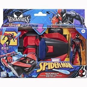 Hasbro Spider-Man Venomversus Miles Remix Blast Racer με Φιγούρα 10εκ. G0736
