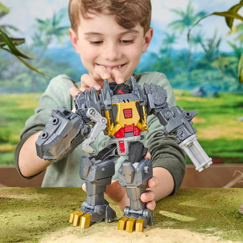 Hasbro Transformers Cyberworld Grimlock Chomp And Battle Φιγούρα Δράσης 22,5 cm G0748