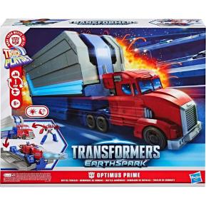 Hasbro Transformers Earthspark Optimus Prime Battle Trailer Playset G0750