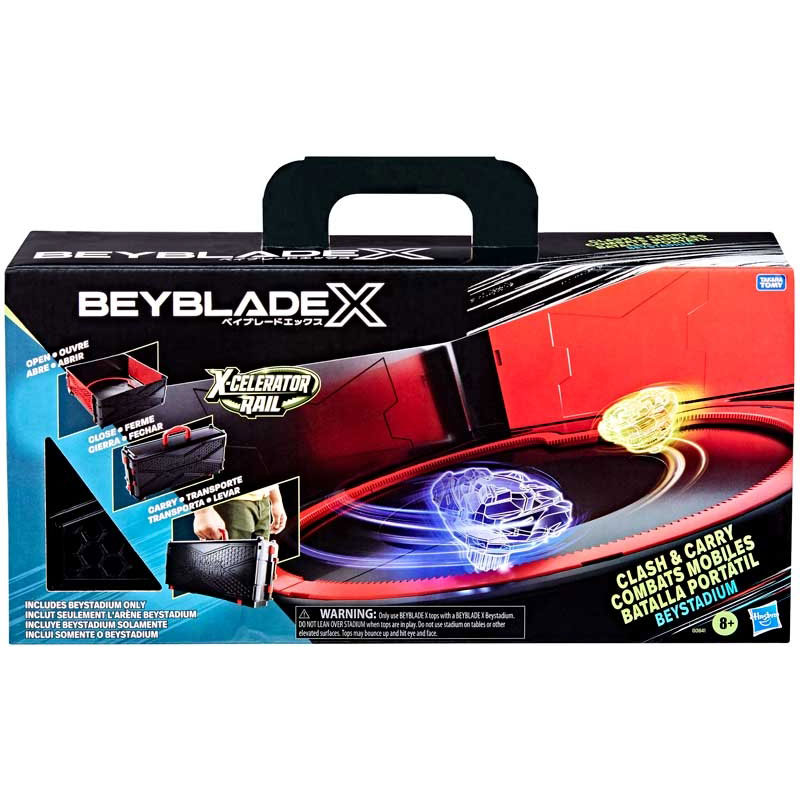 Hasbro Beyblade X Clash and Carry Beystadium Battle Arena G0841