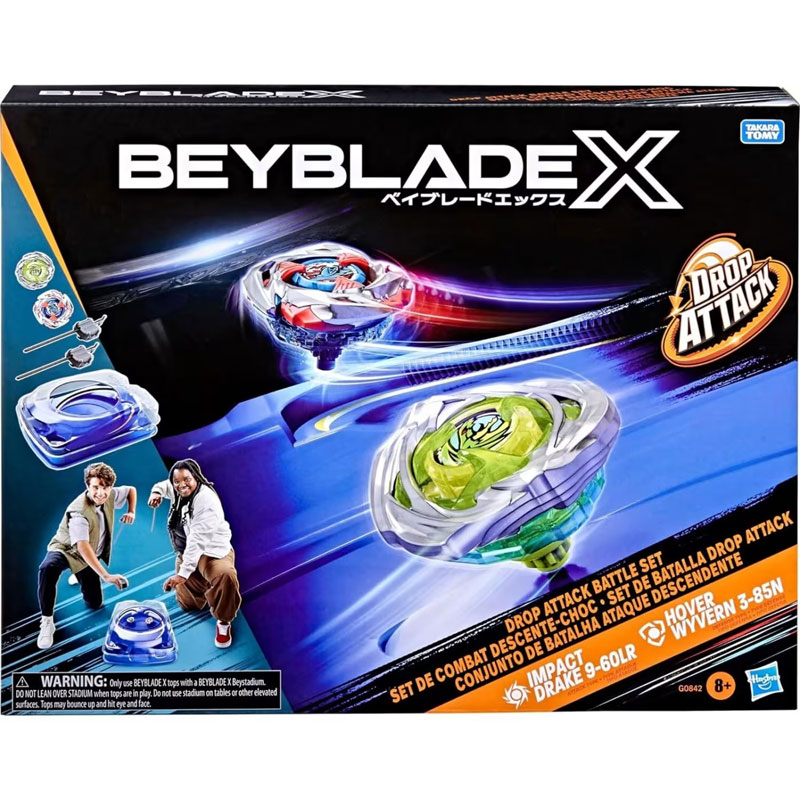 Hasbro Beyblade X Drop Attack Battle Set G0842