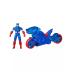 Hasbro Marvel Avengers Action Figure Captain America 10cm Shield-Shot Cycle Vehicle G0889
