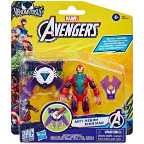 Hasbro Marvel Avengers Figure Anti-Venom Iron Man with Battle Gear 10cm G0971