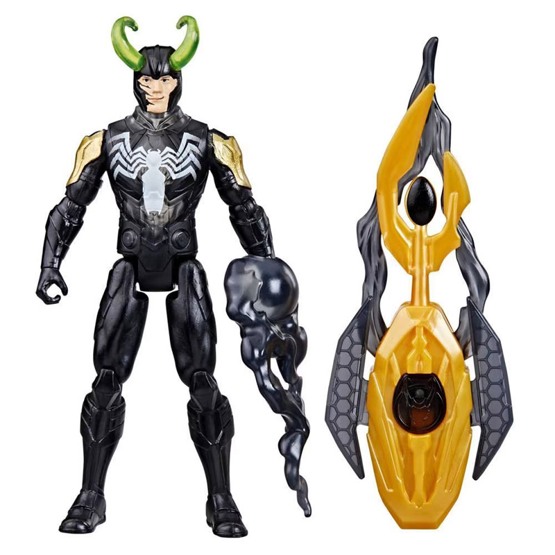 Hasbro Marvel Avengers Figure Venomized Loki with Battle Gear G0973