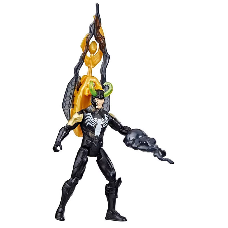 Hasbro Marvel Avengers Figure Venomized Loki with Battle Gear G0973