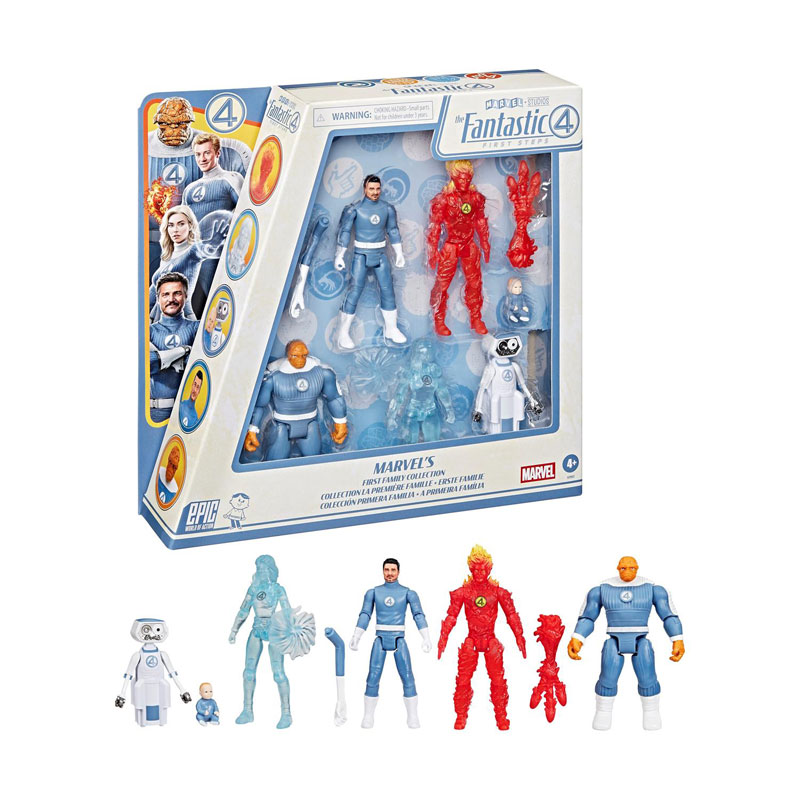 Hasbro Marvel The Fantastic 4 Epic Figure Multipack G0982