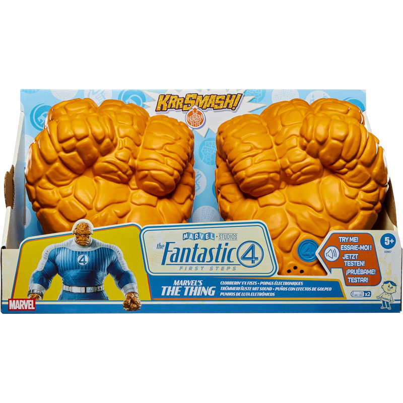 Hasbro F4 Marvel's The Thing Clobberin' FX Fists – Γάντια με Ήχο G0987