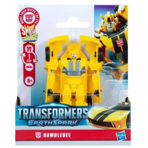 Hasbro Transformers: Earthspark 1 Step Smash Changers - BubbleBee Action Figure 10cm G0996