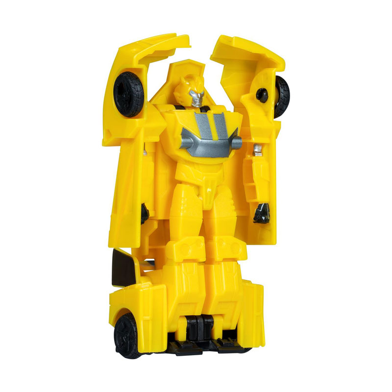Hasbro Transformers: Earthspark 1 Step Smash Changers - BubbleBee Action Figure 10cm G0996