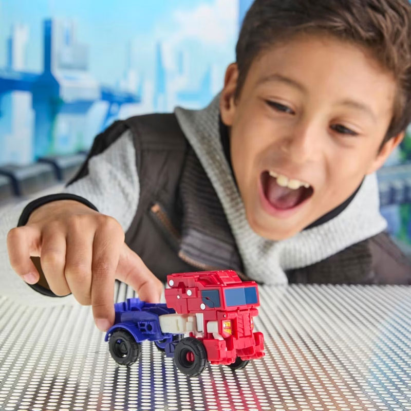 Hasbro Transformer Cyberworld Cyber Changers Optimus Prime 10cm