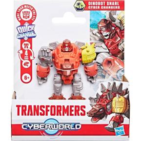 Hasbro Transformer Cyberworld Cyber Changers Dinobot Snarl 10cm