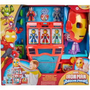 Hasbro Marvel Iron Man and His Awesome Friends Iron Quarters Playset G1259