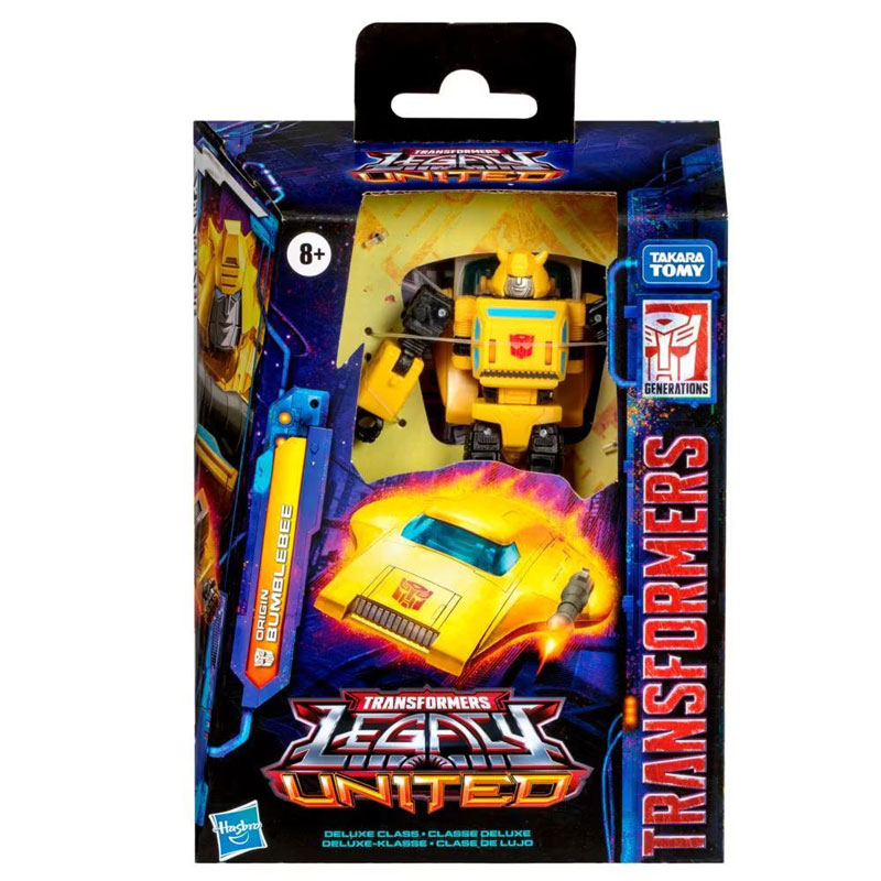 Hasbro Transformers Legacy Deluxe Class Origin Bumblebee Action Figure G1292