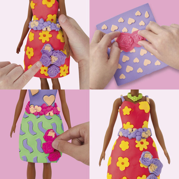 Hasbro Play-Doh Barbie Designer Patterns Pack Flowers & Florals