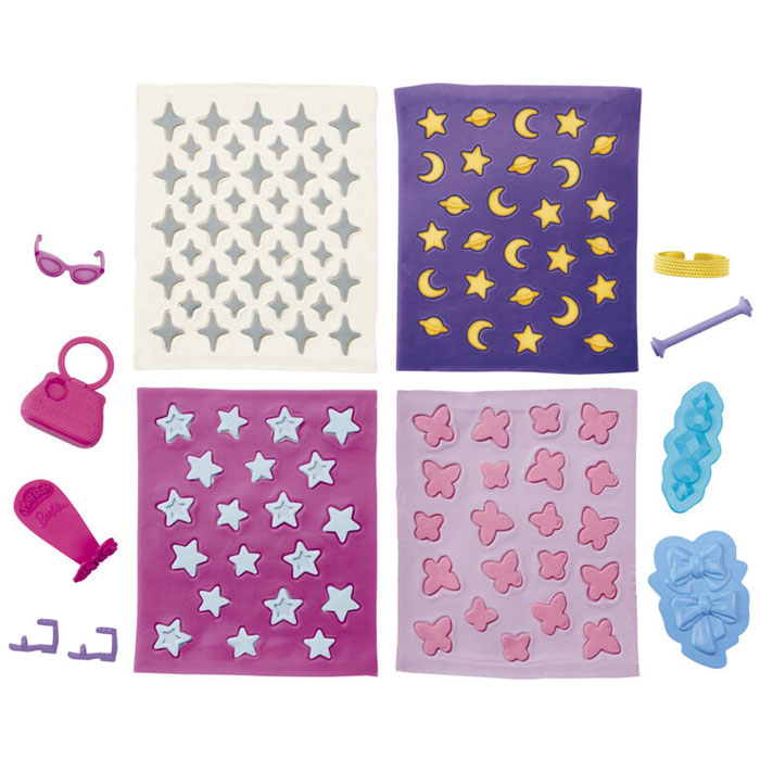 Hasbro Play-Doh Barbie Designer Patterns Pack Sparkles & Gems