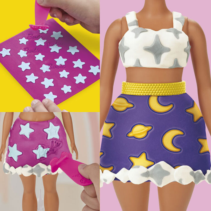 Hasbro Play-Doh Barbie Designer Patterns Pack Sparkles & Gems