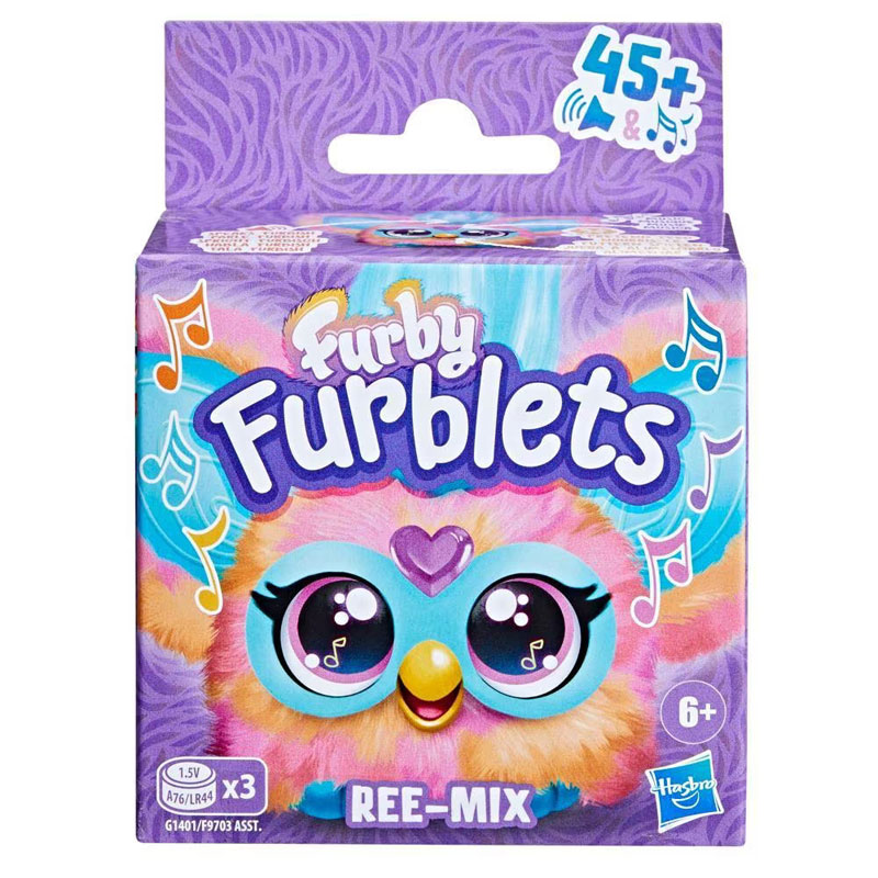 Hasbro Λούτρινο Furby Furblets Ree-Mix Mini Electronic 5cm