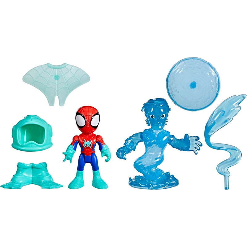 Hasbro Marvel Spidey And His Amazing Friends Water-Webs Spidey & Hydro-Man