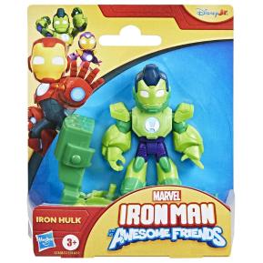 Hasbro Marvel Iron Man and his Awesome Friends Hulk Φιγούρα 7 cm & Αξεσουάρ G1468