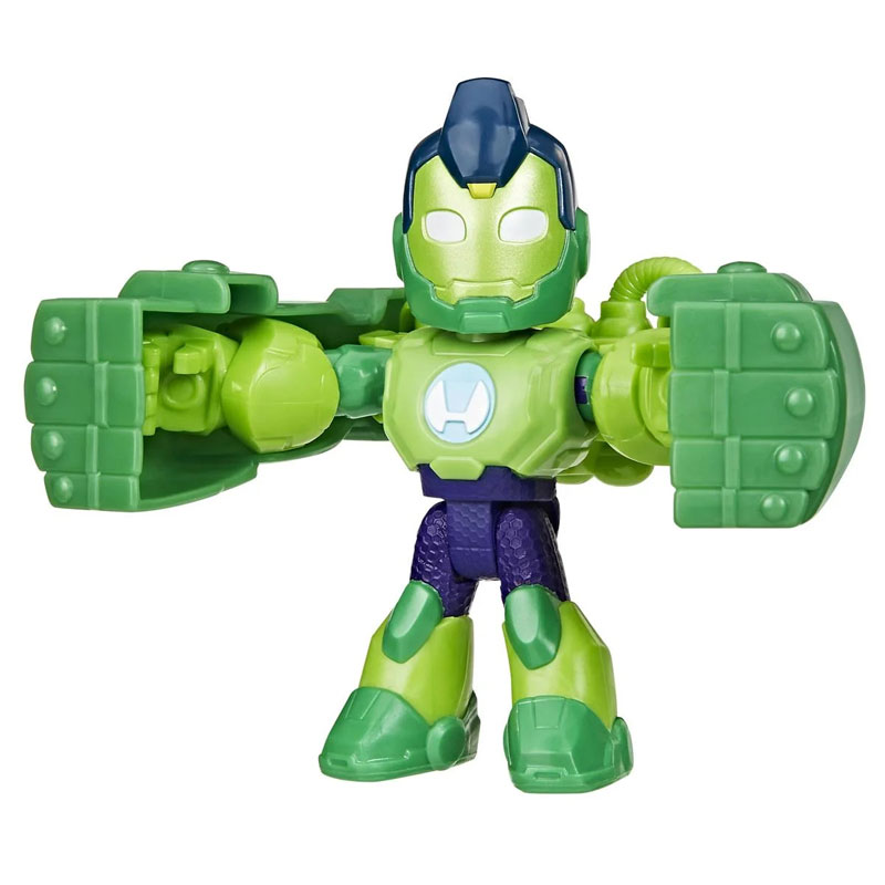 Hasbro Marvel Iron Man and his Awesome Friends Hulk Φιγούρα 7 cm & Αξεσουάρ G1468