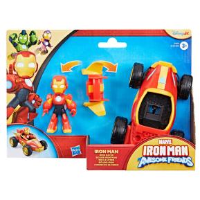 Hasbro Marvel Iron Man and His Awesome Friends Iron Man & Iron Racer