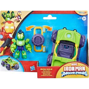 Hasbro Marvel Iron Man and His Awesome Friends Iron Hulk & Iron Racer