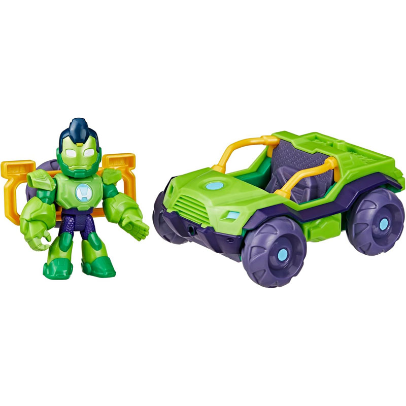 Hasbro Marvel Iron Man and His Awesome Friends Iron Hulk & Iron Racer