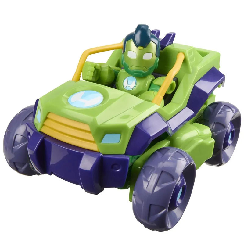 Hasbro Marvel Iron Man and His Awesome Friends Iron Hulk 2-in-1 Mech Suit & Vehicle