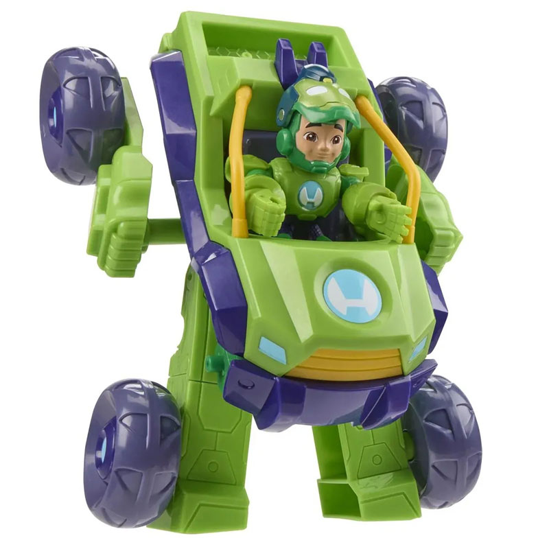 Hasbro Marvel Iron Man and His Awesome Friends Iron Hulk 2-in-1 Mech Suit & Vehicle