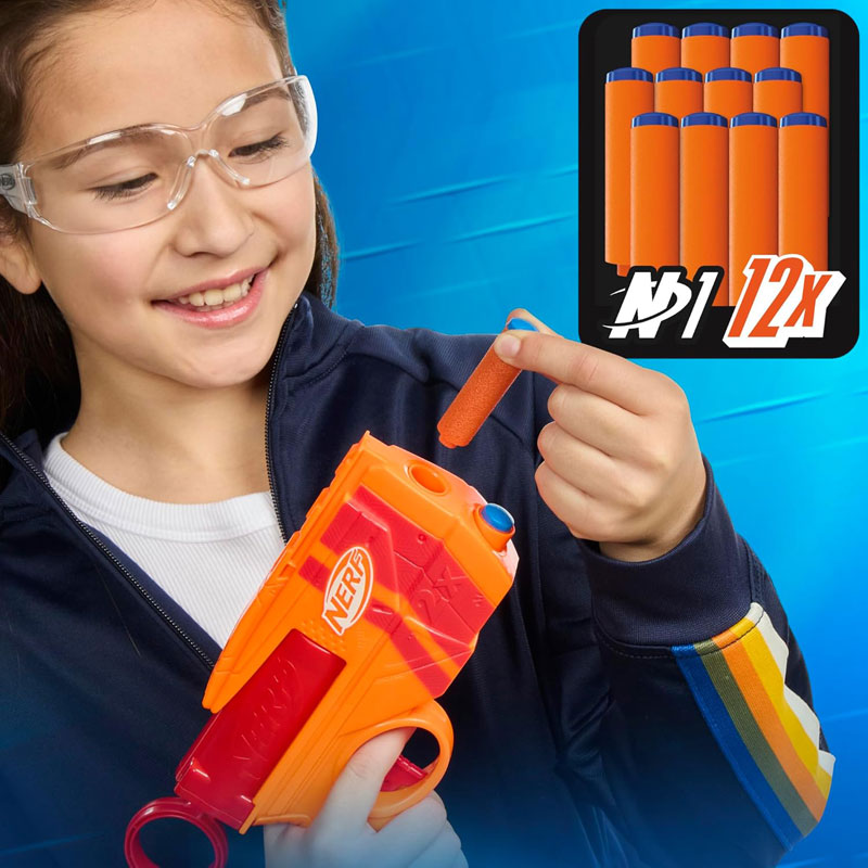 Hasbro Nerf N Series Duo Pack Dart Blasters and 12 N1 Darts G1492