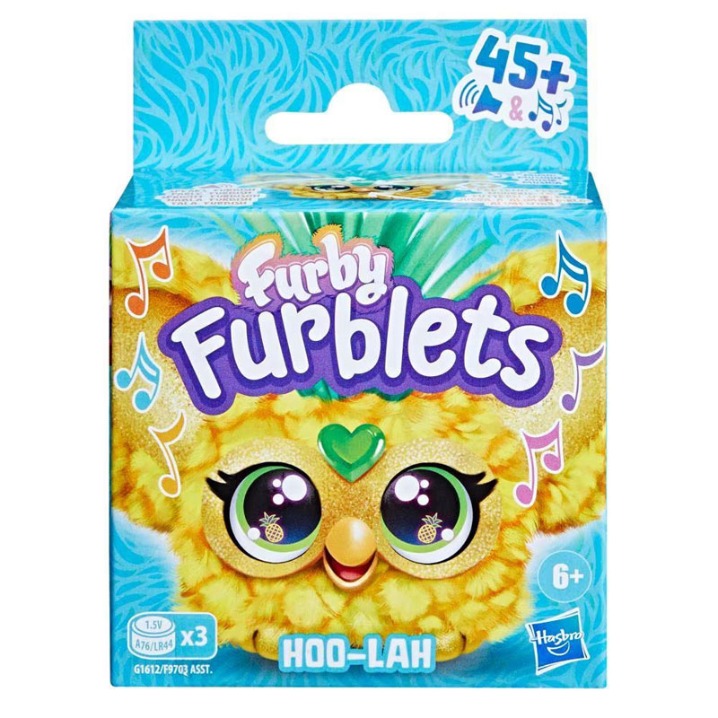 Hasbro Λούτρινο Furby Furblets Hoo-Lah Mini Electronic 5cm