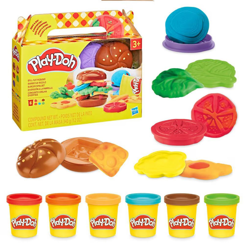 Hasbro Play-Doh Food Shapes - Grill Fun Playset G1614