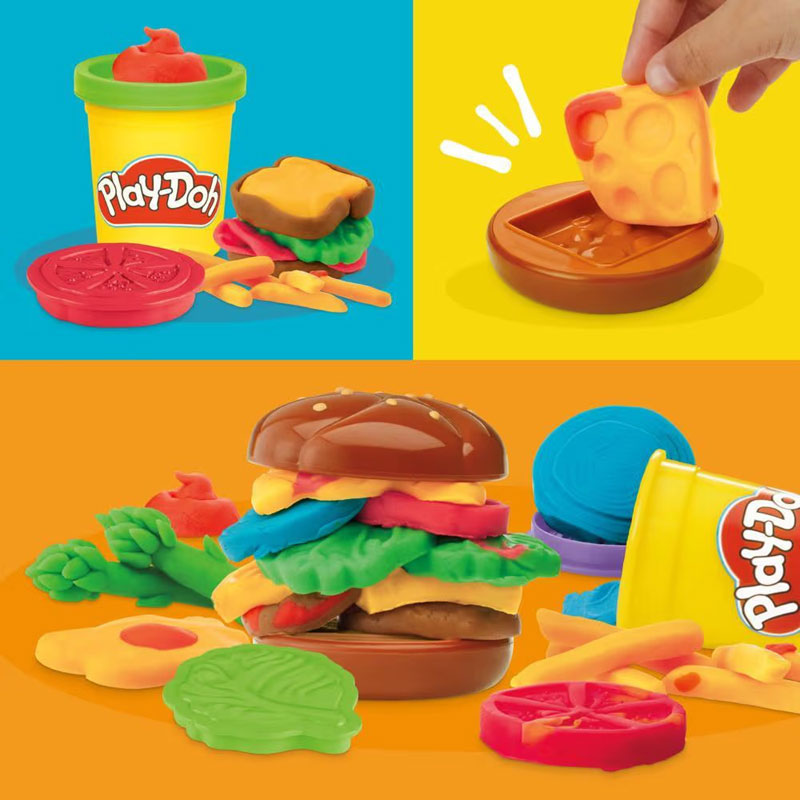 Hasbro Play-Doh Food Shapes - Grill Fun Playset G1614