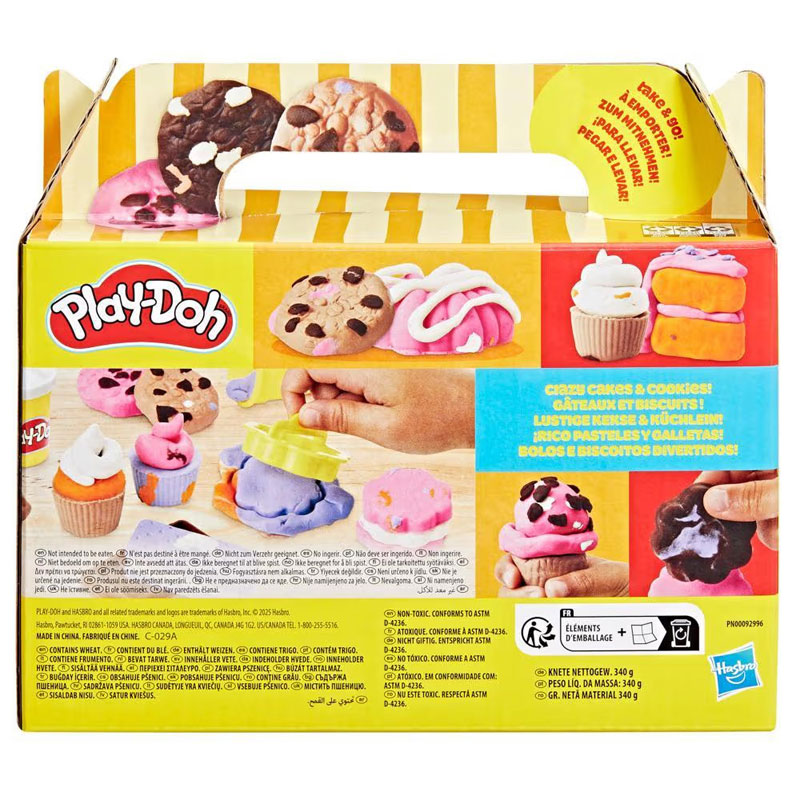 Hasbro Play-Doh Food Shapes - Little Bakery Playset G1615